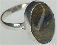 925 stamped Labradorite ring size 7.75