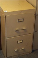 (3) metal filing cabinets -(1) two drawer, (1)