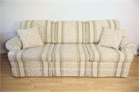 Contemporary 3 Seater Sears Couch with Rolled Arms