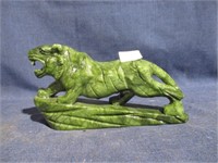 carved stone lion