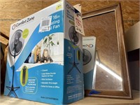 16 Inch Oscillating Fan on Stand in Box