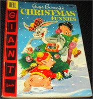 BUGS BUNNY CHRISTMAS FUNNIES #7 -1956