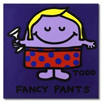 Todd Goldman, "Fancy Pants" Original Acrylic Paint