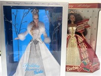 2003 Holiday Visions Barbie & 1997 10th