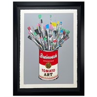 Mr. Brainwash- Unique and Hand-Finished Silk Scree