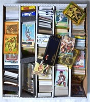 Large Box Group of Sports Trading Cards