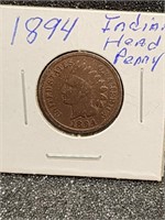 1894 Indian Head Penny