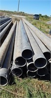 Hastings 8" Aluminum Gated Pipe 20 Joints 30' Long