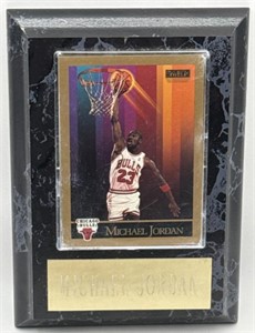 (Y) Michael Jordan 4x6 Plaque