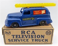 Marx RCA Plastic Television Service Truck w/ Box
