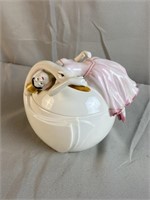 Ballerina and Swan Trinket Box