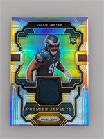 2023 Prizm Jalen Carter Game Used Rookie #PJ-jC