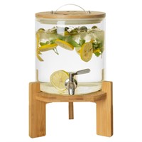 L'PICA Drink Dispenser, Glass Drink Dispenser wi