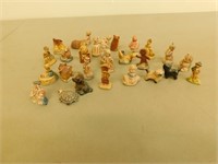 Collectable Wade tea figurines