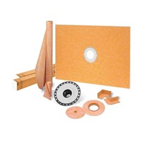Kerdi-Shower-Kit 38x60 in. With ABS Flange