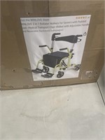 Transport chair walker in box - appears new