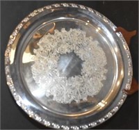 Oneida Hollow Wear Silver Plate Platter