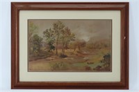Original Watercolor Landscape