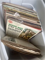 I sorted vinyl records tote not included- Sonny &