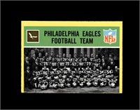 1967 Philadelphia #133 Eagles TC P/F to GD+