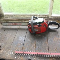 SOLO 640 GAS CHAIN SAW- PULLS