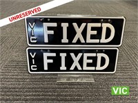 Victorian Number Plates FIXED
