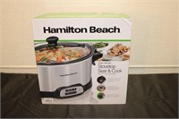 Hamilton Beach Stovetop Sear & Cook Crockpot (New)