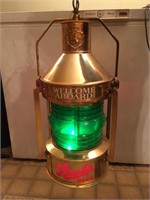 Strohs Beer Rotating Lighted Lantern