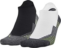 Under Armour Adult Run No Show Tab Socks, 2-Pairs