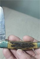 Elk horn knife