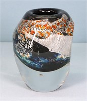 DELANO, Ross Art Glass Vase
