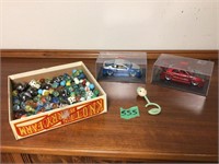 marbles & toy cars