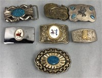 7 belt buckles