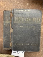 1947 PHOTO LAB INDEX BOOK