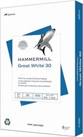 Hammermill Printer Paper, Great White 30%