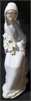 Lladro "Woman w/ Flowers" Figure