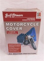 Gulf Stream polyester motorcycle cover in box -