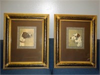 Pair of Large Decorative Dog Prints