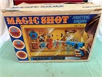 MARX MAGIC SHOT SHOOTING GALERY IN ORIG BOX-WORKS