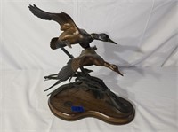 Ducks Unlmited Bronze Figurine