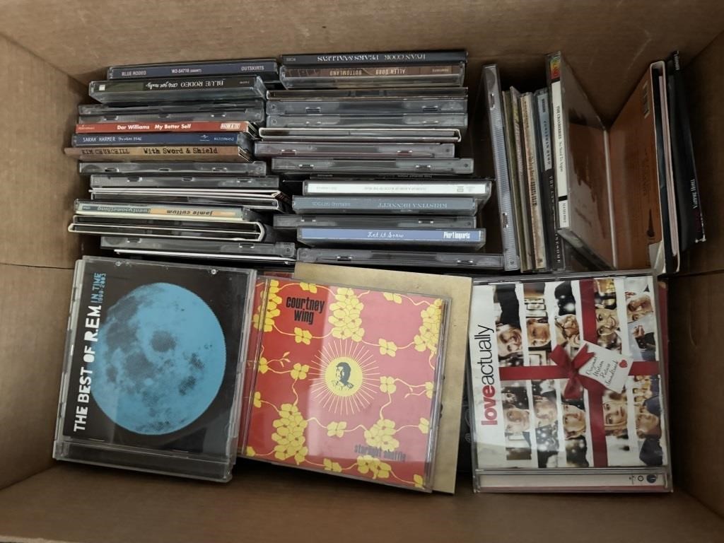 Box of Assorted CD's