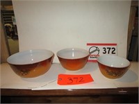Pyrex Nesting Bowls, 403, 2-1/2 QT,