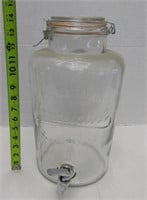 2 Gallon Glass Jar w/ Spout