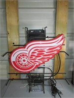 Detroit Redwings Mountable Electronic Wall Sign