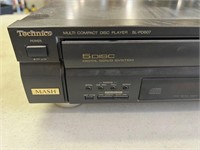 Technics 5 Disc Player