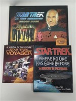 Lot of 3 Star Trek Books