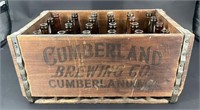 Antique Cumberland Md Brewing Co Bottle Crate