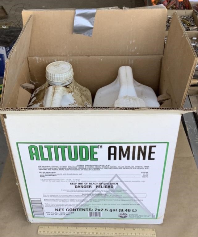 2 Jugs of Altitude Amine  1/4 - full