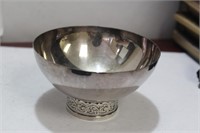 A Small Silverplated Bowl