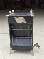 Antique Brook's Burner Gas Heater / Stove